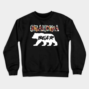 Grandma Bear Gift Idea Crewneck Sweatshirt